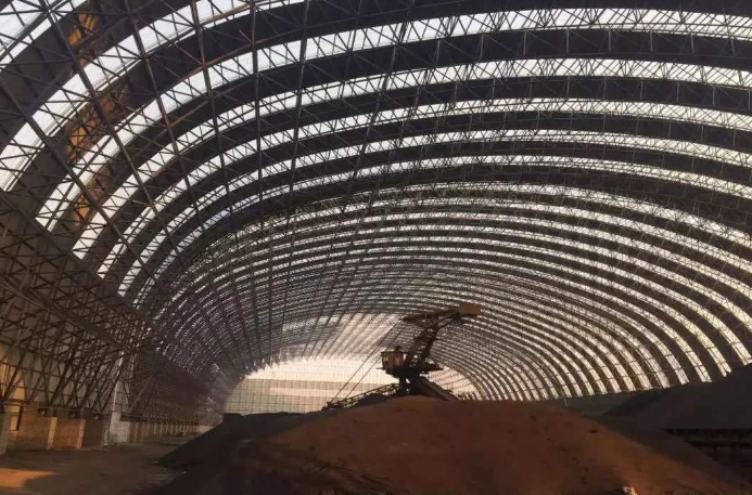广西概述原料场封闭技术的特点和类型