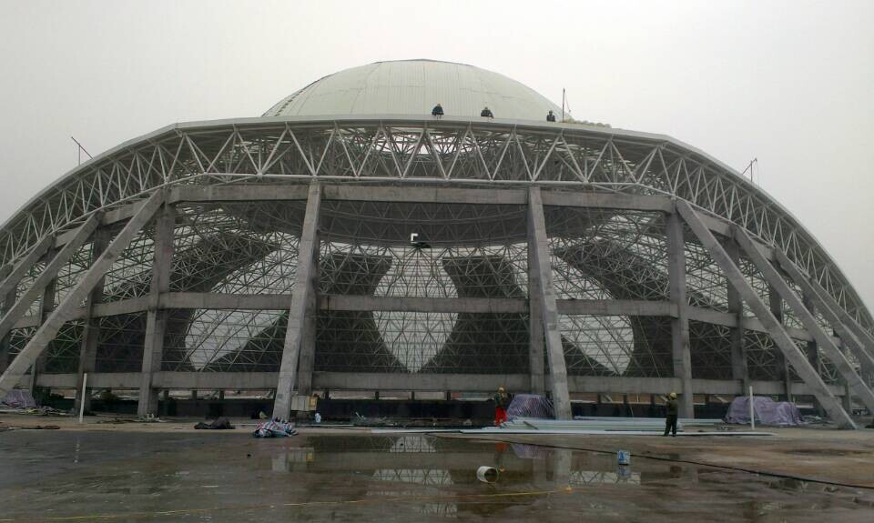 广西温泉馆网架工程